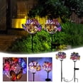 thumbnail image 1 of Fiudx Faroles Solares, Luces de Mariposa de Cobre, Luces de Estaca para Decoración de Jardín, para Patio, Balcón, Regal Ecológico, Energía Solar Inalámbrica, Resistente a La Temperatura Ip65, 1 of 7