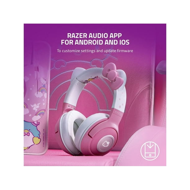 ヘッドホン Razer Kraken BT Hello Kitty and Friends Razer Kraken BT Headset with Bluetooth 5.0, RGB, Hello Kitty