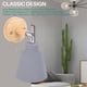 thumbnail image 4 of Lámpara de pared LRH de madera con luz LED para interior, 4 of 5