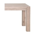 thumbnail image 2 of BenJara Wooden Rectangular Dining Table with Two Extension Leaves and Block Legs, Brown, 2 of 4