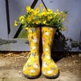 thumbnail image 4 of Principle Plastics 078149 Sluggers Bottes de Confort Imperméables pour Femmes - Jaune Poulet, 10, 4 of 9