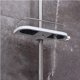 thumbnail image 5 of LEEFE Soporte de ducha telescópico de barra ajustable de aleación de aluminio, soporte de ducha de baño sin almacenamiento de toallas de perforación, soporte de champú de ducha jabonera, 24 mm JAMW Sencillez, 5 of 5