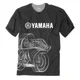 thumbnail image 2 of Ropa de equipo de carreras de verano, camisetas Yamaha, ropa para hombre y mujer, camisetas de manga corta con cuello redondo, camisetas ligeras y suaves de secado rápido, 2 of 4