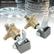 thumbnail image 4 of Eje De Dirección De Bujes De Rueda Delantera, Kit De Soporte De Nudillo De Eje De Dirección De Go Kart Mayor Estabilidad Para Neumáticos De 6 Pulgadas ATV, 4 of 7