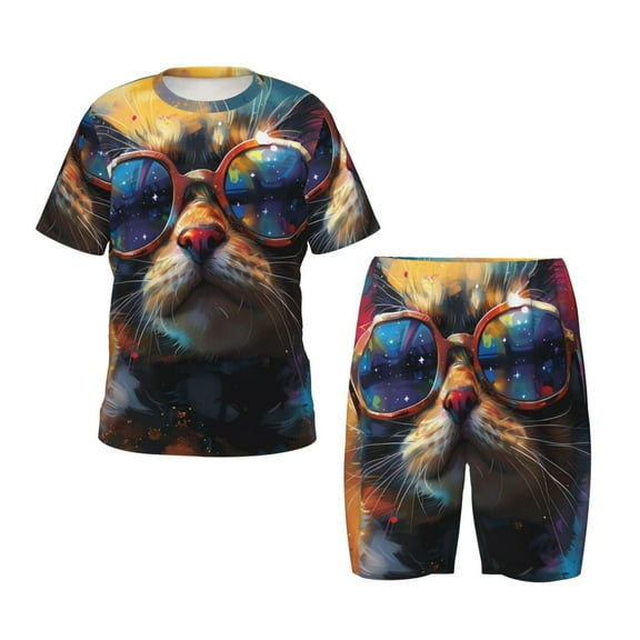 Hirioo Cool Cat With Sunglasses Hirioo-Small