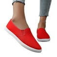 thumbnail image 4 of uvwlwu Casual Shoes for Women Shoes Fashionable Unisex On Lace Up Flat Comfortable Canvas Sneakers For Daily Wear With Jeans And Pants, 4 of 9