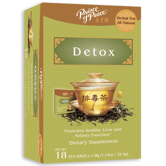 Prince of Peace Detox Herbal Tea, 18 Count Box