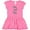 Raspberry with Polka Dots, variant on Inktastic Zebra Cute Safari Animal Girls Baby Dress