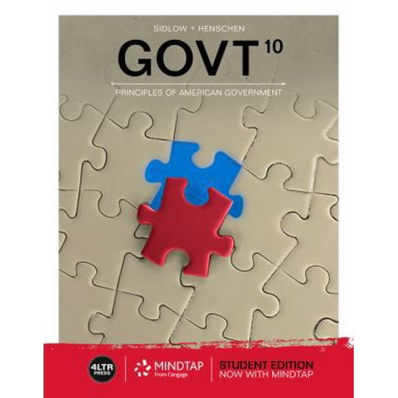 Pre-Owned Bundle: Govt, 10th + Mindtap, 1 Term Printed Access Card (Paperback) 1337405280 9781337405287