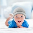 thumbnail image 2 of Infant Baby Rib Cap | Soft Warm Baby Hats | Newborn Baby Caps, 2 of 4