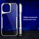 thumbnail image 5 of Plating Soft Rubber Border Phone Case For iPhone 11 12 13 14 15 Pro Max Plus Lens Protection High Transparent Back Plate Case, 5 of 5