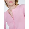 thumbnail image 4 of Free Assembly Women's Fitted Cardigan Sweater with Long Sleeves, Lightweight, Sizes XS-XXL, 4 of 5