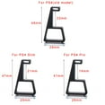 thumbnail image 2 of 4PCS Flat-mounted Horizontal Feet Heighten Support Console Holder Stand Bracket Cooling Legs BLACK 1 SET FOR PS4 SLIM, 2 of 8