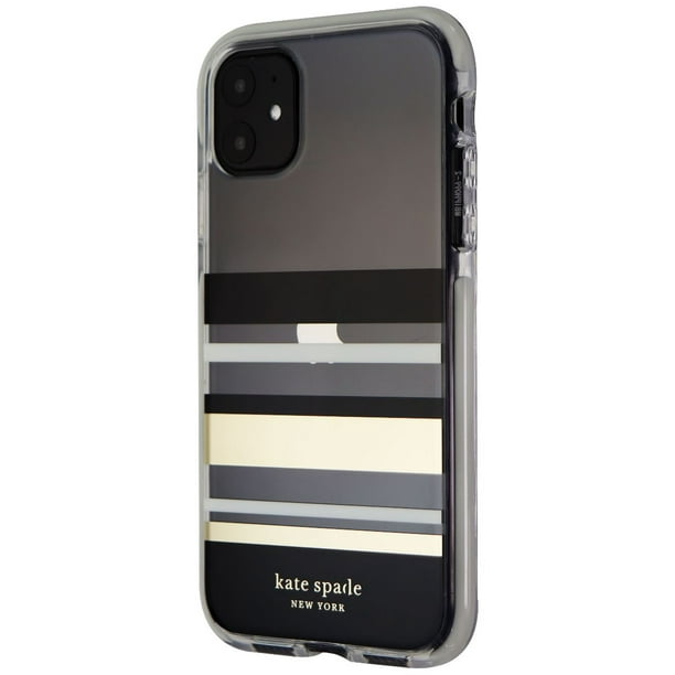 Kate Spade Defensive Hardshell Case for iPhone 11 () - Park Stripe  