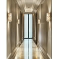 thumbnail image 2 of Justice Design Group Alr-5541 Alabaster Rocks 8" Ada Compliant Wall Sconce - Nickel, 2 of 2