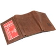 thumbnail image 6 of Cancer Men's RFID Blocking Real Leather Bifold Trifold Zodiac Sign Wallet Trifold, 6 of 7