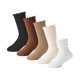 thumbnail image 1 of WAYAN Girls Socks 6-8 Years Old White Ruffle Socks Cute Crew Frilly Ruffled Kids School Dress Sock for Girls 8-10 12, 1 of 1
