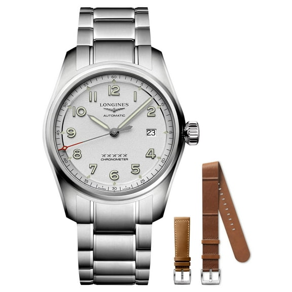 Longines Spirit Prestige Edition Stainless Steel Automatic Silver Dial Men's Watch L38104739