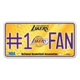 thumbnail image 1 of Lakers de Los Angeles Plaque d'Immatriculation de Fan No 1, 1 of 1