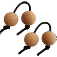 thumbnail image 3 of Shaker 2 Paires Instrument de Percussion Kashaka en Liège Instrument de Percussion Classique Boules Africaines pour Musique, 3 of 7