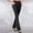 Black women straight leg trousers with pockets a1, variant on Women Straight Leg High Waisted Trousers with Pockets Button Elegant Office Long Pants Work Casual Slim Fit Business Dress Slacks, Purple S