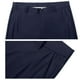 thumbnail image 5 of Pantalones casuales de hombre, de longitud completa, de alta elasticidad, resistentes a las arrugas, de talle alto, sin planchado, para negocios y formales., 5 of 6