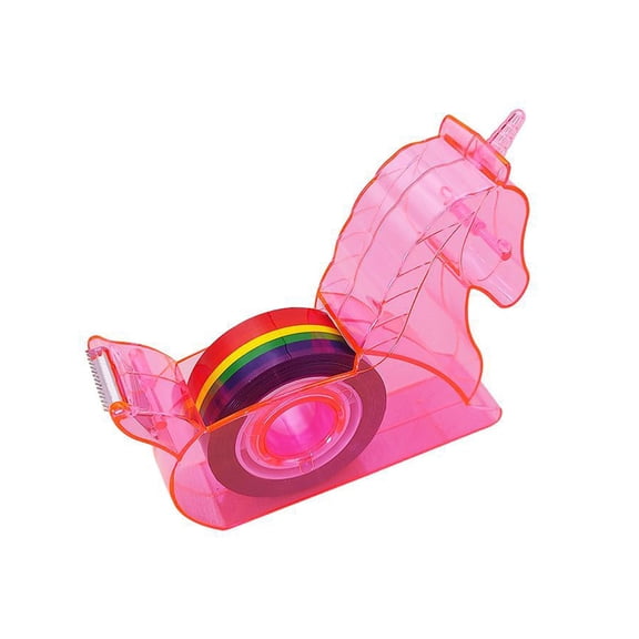 Cartoon Tape Cutter Lovely Flamingo Tape Dispenser School Office Supplies Desktop Tape Holder Desk Accessories