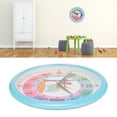 thumbnail image 3 of Cartoon Colorful Wall Clock Plastic Quartz Time Learning Clock for Kid's Bedroom Classroom, 3 of 7