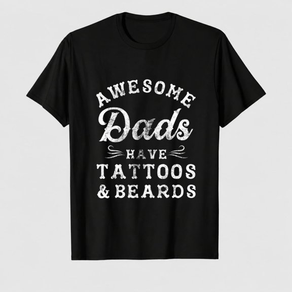 Funny Dad T Shirts Manly Tees for Parents Cool Mens Shirts for Fathers Day