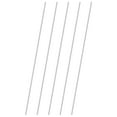 thumbnail image 1 of Uxcell Paquete de 5 Varillas Sólidas Redondas de Acero Inoxidable 304, 4x400mm Varillas Sólidas de Metal para Manualidades de Bricolaje[0.16x15.75IN], 1 of 6