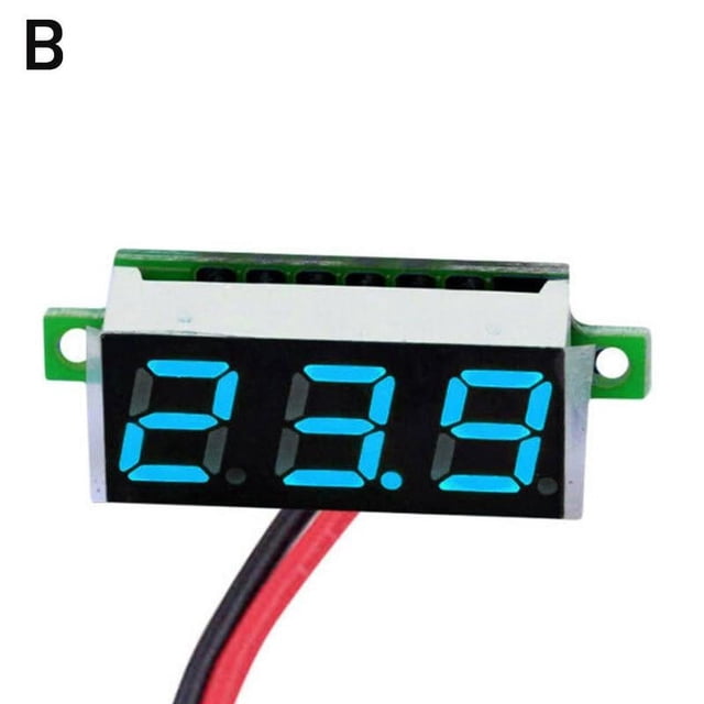 0.28 Inch 2.5V - 30V Mini Digital Voltmeter Voltage Meter Tester