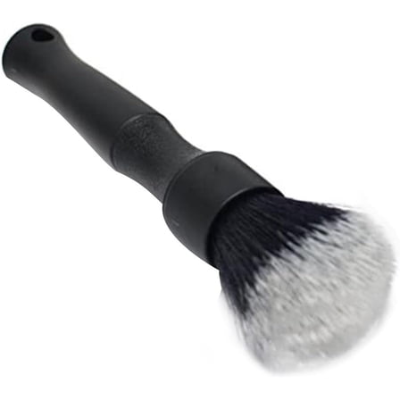 Interior Detailing Brush, Car Detailing Brushes, Ultra Soft Detail Brush Clean Interior Or Exterior, Wheels, Tires, Engine Bay, Leather Seats, Car Detailing Kit, Detailing Brush