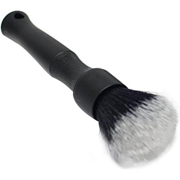 Interior Detailing Brush, Car Detailing Brushes, Ultra Soft Detail Brush Clean Interior Or Exterior, Wheels, Tires, Engine Bay, Leather Seats, Car Detailing Kit, Detailing Brush