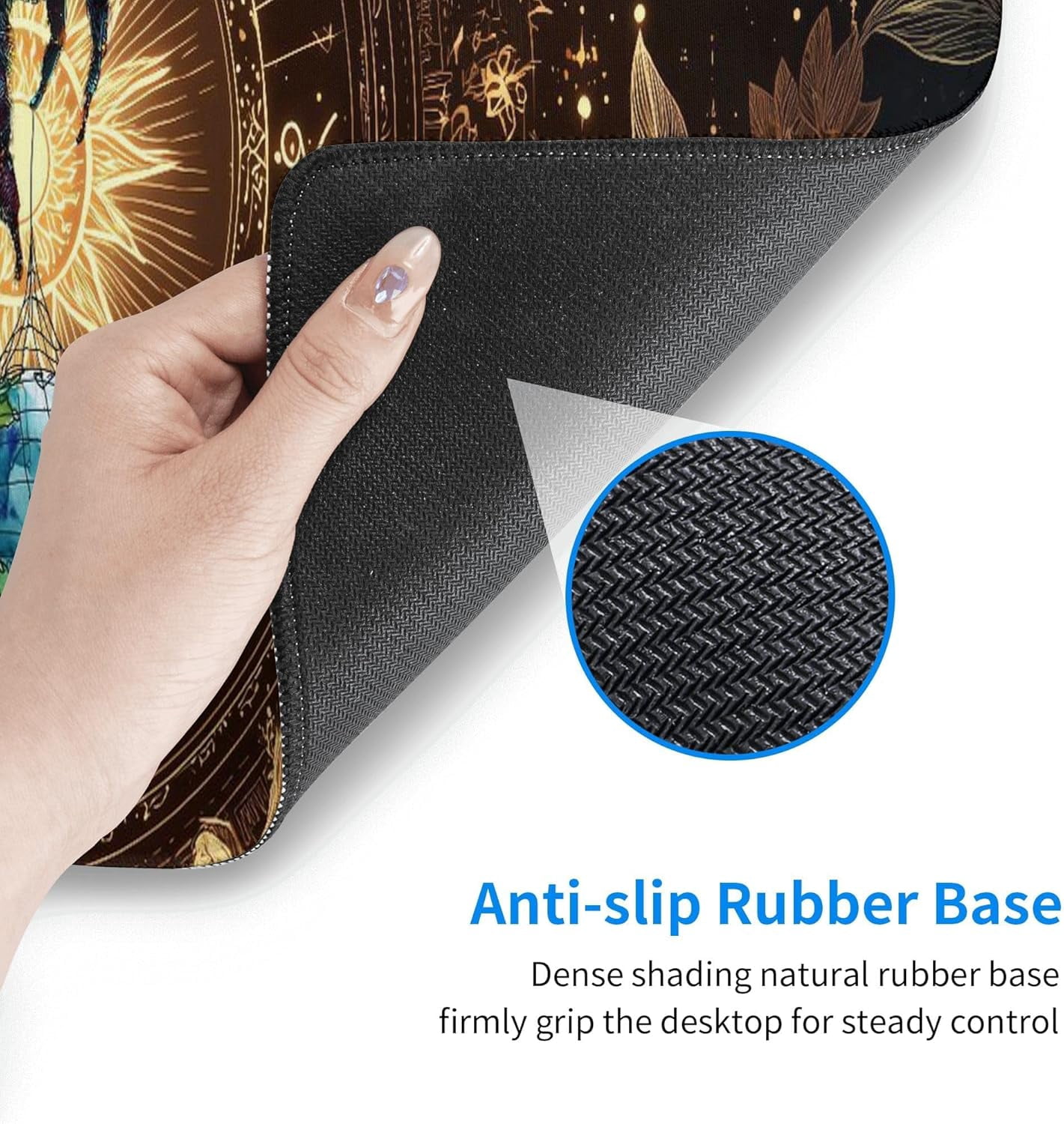 Bee Mouse Pad Extended Large Gaming Mouse Pad XL Stitched Edges for Gamer Home Office 31.5 X 11.8 Inch