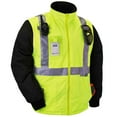 thumbnail image 4 of Ergodyne GloWearÂ® 8287 Type R Class 2 Convertible Thermal Jacket, Lime, 5XL, 4 of 4