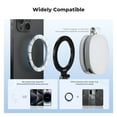 thumbnail image 5 of K&F CONCEPT Magnetic Metal Phone Mount with Cold Shoe Mount, Adjustable Rotatable with iPhone 16/15/14/13, Camera Monitoring, Tripods, Stabilizers, 5 of 7