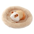 thumbnail image 1 of Cama para hámster, alfombrilla redonda de terciopelo cálida para dormir para hámster/erizo/ardilla y otros animales pequeños, 1 of 5