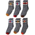 thumbnail image 1 of Carhartt boys Camp Crew Sock 6 Pair Pack, 1 of 1