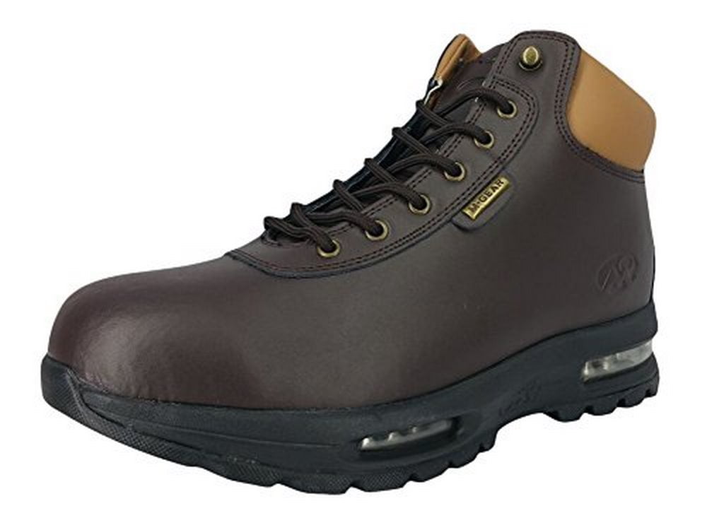 MOUNTAIN GEAR Mountain Gear Mens Cam Leather Boot, Dark Brown/Luggage
