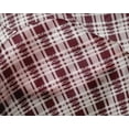 thumbnail image 4 of oneOone Silk Tabby Fabric Check Kasuri Print Fabric BTY 42 Inch Wide, 4 of 4