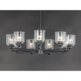 thumbnail image 3 of 12268CDBK Maxim Lighting Acadia-Eight Light Chandelier-32 Inches wide by 8.5 inches high-Black Finish    -Traditional Installation, 3 of 5
