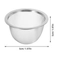 thumbnail image 2 of UPOUART 8Pcs Fine Mesh Stainless Steel Tea Steeper Basket for Teapot Plated Silver, 2 of 8