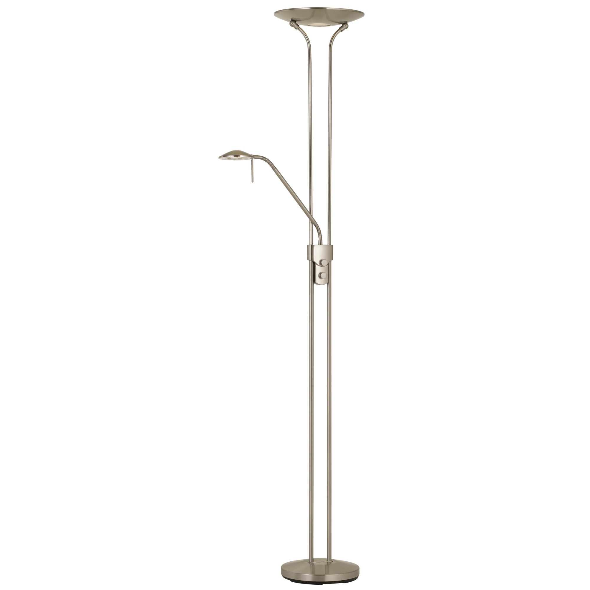 led uplighter floor lamp with dimmer