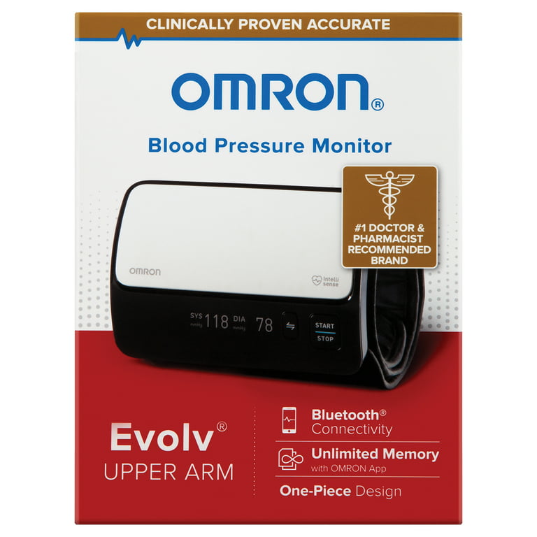 Omron BP7000 Evolv Wireless (Bluetooth) Upper Arm Blood Pressure Monitor