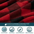 thumbnail image 5 of PAVILIA Premium Fleece Blanket with Sleeves for Women Men Adult, Wearable Blanket Warm Cozy, Super Soft Sleeved Throw with Arm, Gift for Women Mom Wife (Checkered Red, Kangaroo Pocket), 5 of 7