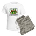 thumbnail image 5 of CafePress - Irish Friendship Women's Light Pajamas - Women's Short Sleeve Print T-Shirt and Pants Light Cotton Pajama Set, 5 of 7