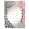 thumbnail image 2 of Designart "Abstract Melodic Cassette Tapes in Color IV" Cassette Tapes Oversized Wall Mirror - Modern Fashion Office Mirror Wall Decor - Multiple Color Options, 2 of 6