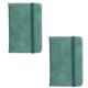 thumbnail image 1 of Mini libreta de bolsillo elegante de los cuadernos del diario del cuero de la tapa dura, verde, 1 of 5