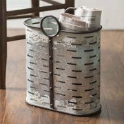 Oblong Perforated Container