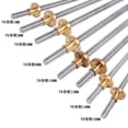 thumbnail image 6 of 1 PCS T8 Lead Screw THSL-500-8D Trapezoidal Lead Screw anti backlash spring loaded nut Thread 8mm Length 200 300 400 600 700 800, 6 of 6